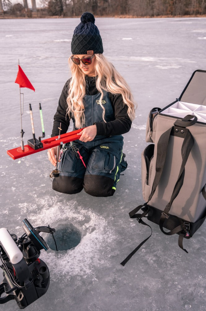 Ice Pak - Ice Fishing Tip Up Storage