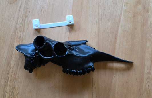 Moose Shed Mount - Half Skull Wall Hang